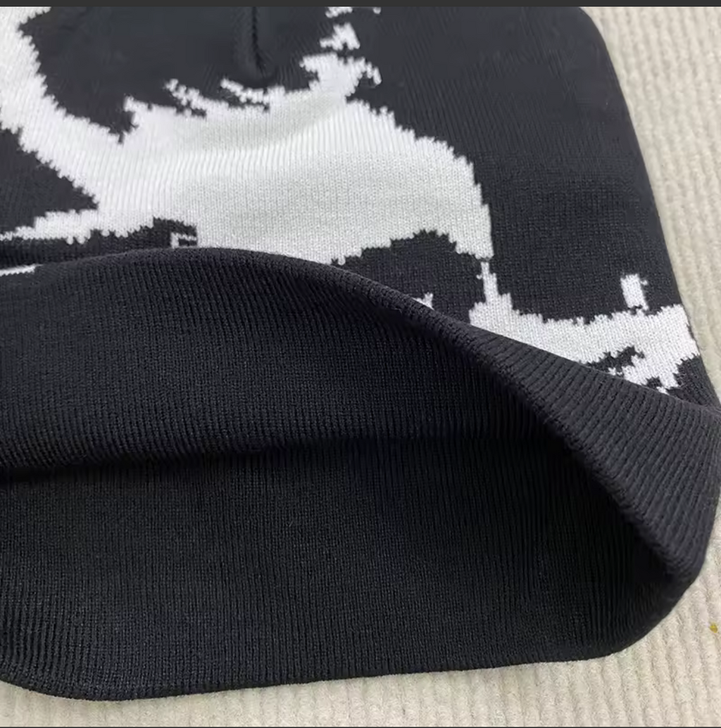 Faded Skull Beanie