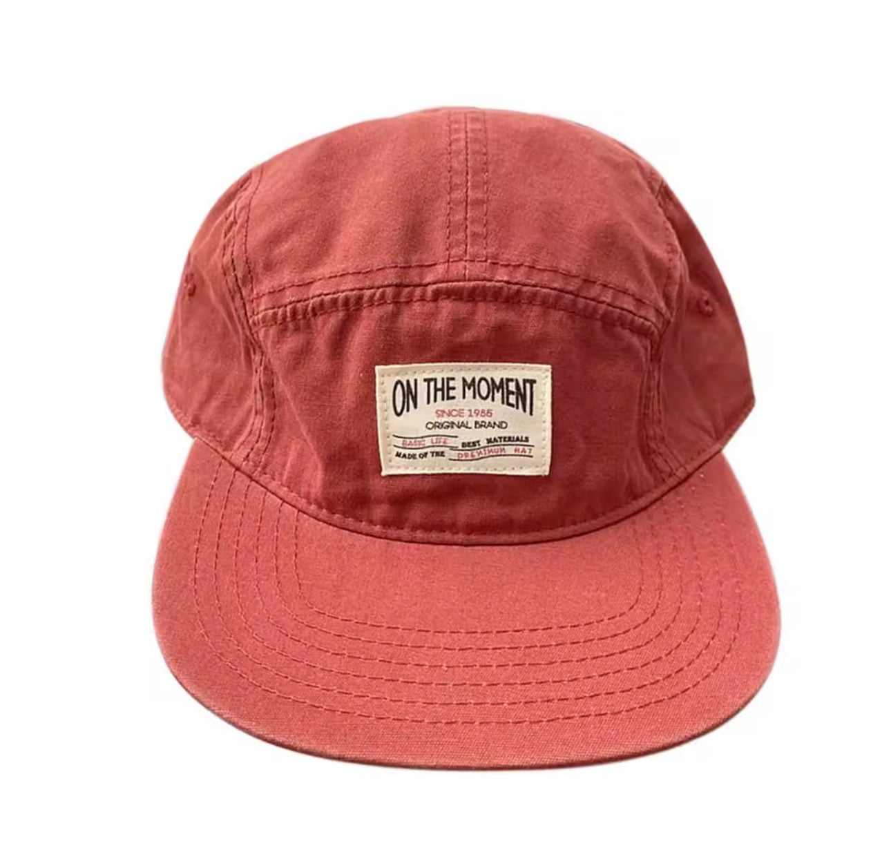 Straight Brim Solid Colored Trail Hat