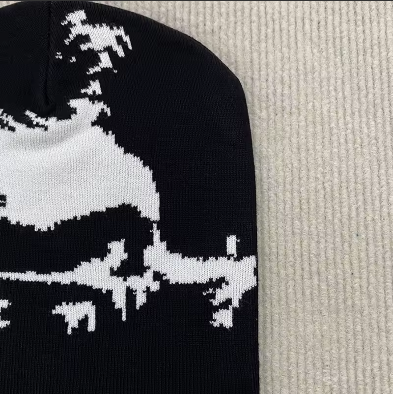Faded Skull Beanie
