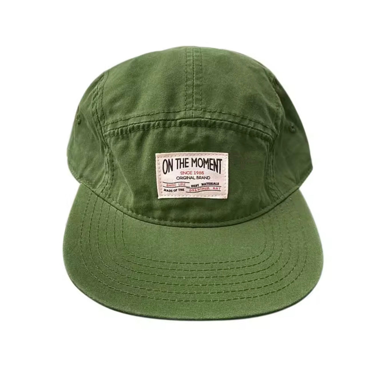 Straight Brim Solid Colored Trail Hat