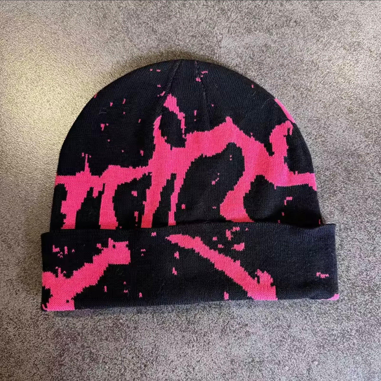 Splattered Quake Beanie